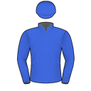 Racing silks: ROYAL BLUE