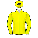 Racing silks: YELLOW, LIME GREEN SEAMS, YELLOW CAP WITH BLACK GB LOGO